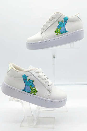 Tenis Para Niño Hombre Juvenil Diseño Monsters Inc. 