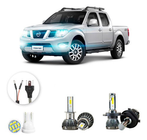 Ultra Led Nano 22000lm Nissan Frontier 2014-2021 H4 H3