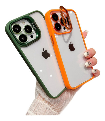 Capa Case Para iPhone 11 12 13 14 15 Promax Kit Lente Vidro