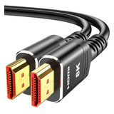 Cable Hdmi 8k 20ft Compatible Con Xbox/hdtv/ps5/rtx 3080/309