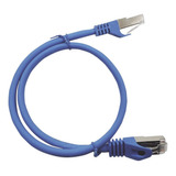 Cable Red Cat6a 7m 10g Ethernet Blindado Azul Xbox, Play 