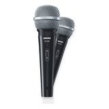 Kit De 2 Micrófonos Shure Sv100 Vocal Dinámico