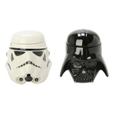 Combo Tazas Star Wars Darth Vader Y Storm Trooper Ceramica