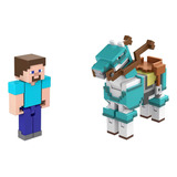 Mattel  Minecraft Craft-a-block 2 Unidades, Figuras De Acció