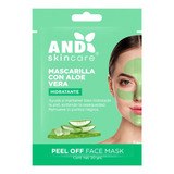 Mascarilla Pell Off Con Aloe Vera Hidrantante / And Skincare