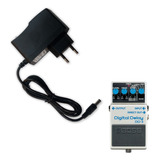 Cabo Energia P/ Pedal Boss Digital Delay Dd-3 Bivolt - R2513