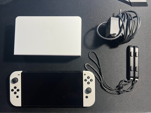 Nintendo Switch Oled Blanco 64gb - Flashada