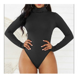 ( Sugerido ) Blusa Body Mujer Cuello Alto Ref: 0200