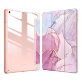 Funda Para iPad 10.2 7a 8a Y 9a Gen Smart Marmol