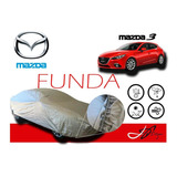 Funda Cubierta Lona Afelpada Cubre Mazda 3 Hatchback 2014-16