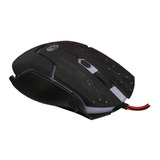 Mouse Gamer Economico, Mxego-001, Tipo 7d, Alámbrico, Negro