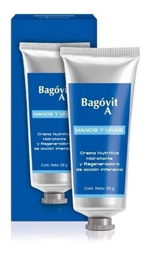 Bagovit A Manos Y Uñas Crema Nutritiva Hidratante X 50g
