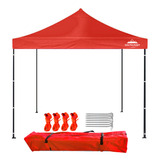 Gazebo Exterior Regulable Toldo 3x3 M Plegable + Bolso 