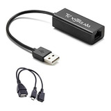 Adaptador Tv Xstream Usb A Ethernet De 0.48 Gbps -negro