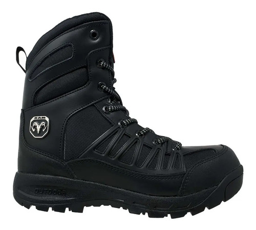 Botas Tácticas Ram Piel Casco Acero Altas Trabajo Ram 456  | Envío gratis