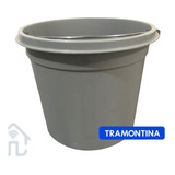 Balde Original Para Lixeira De Granito Tramontina 8 Litros Cor Cinza