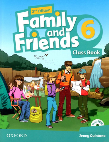 Family And Friends(2/ed) 6 - Book W/multi-rom - Simmons Naom