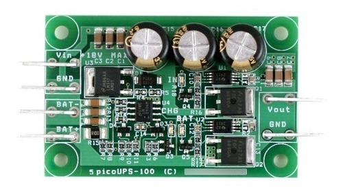 Sistema De Respaldo De Batería Micro Ups Picoups-100 12v 10a