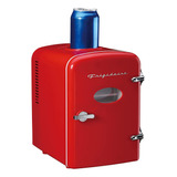 Mini Frigorífico Personal Portátil Frigidaire Efmis171, Rojo