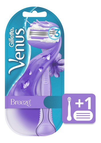 Gillette Venus Breeze Máquina De Afeitar + 1 Repuesto Kit