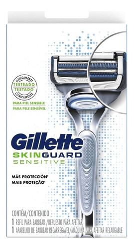 Maquina De Afeitar Gillette Skinguard Sensitive X 1 Und