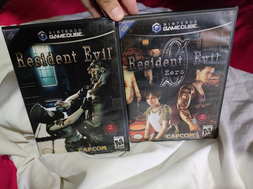 Resident Evil Gamecube 1 Y Resident Zero 0 Completos 