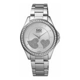 Reloj Para Mujer Q&q Q&q C226j212y Plateado