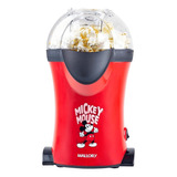 Pipoqueira Elétrica Mickey Mouse Mallory 1200w Vermelho 127v