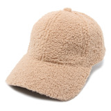 Cap Gorra Visera Sombrero Mujer Peluche Corderito