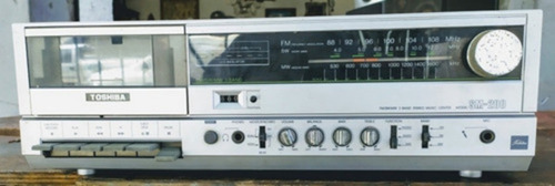 Toca Disco Rádio Som Toshiba Sm 200 Sm-200