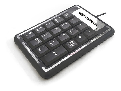 Teclado Numérico De Pc Mini Calculadora Usb C/ Fio 19 Teclas