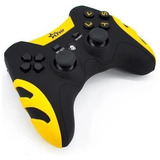 Controle Joystick Sem Fio Feir Fr217 Preto E Amarelo Smash