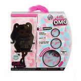 L.o.l  Omg Winter Disco Dollie Pluma Fucsia - Entrega Inmedi