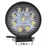 Farol De Milha Led Universal 12v 24v 27w 9 Leds