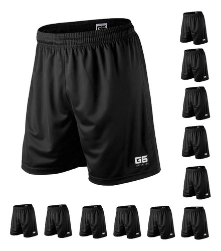 Pack X 12 Shorts Deportivos Futbol Basquet Running Pádel G6