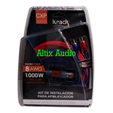 Kit De Instalación Krack Audio Calibre 8 100% Cobre Cxp