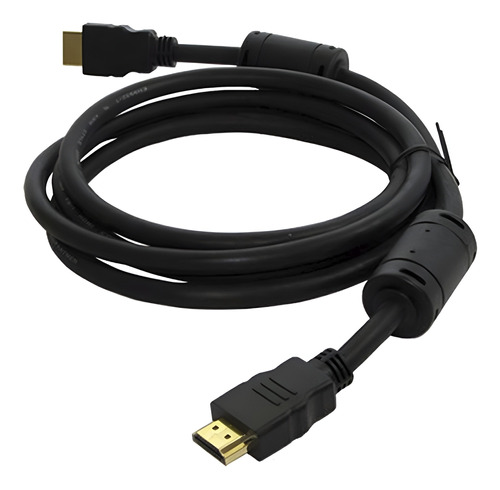 Hdmi Cable De 1,2 Metros C/ Doble Filtro Conectores Dorados 