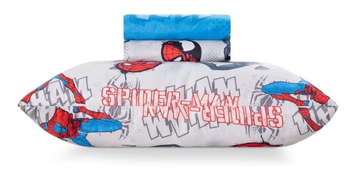 Jogo De Cama Infantil Menino 3 Peças Homem Aranha