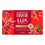 Sabonete Em Barra Lux Essências Do Brasil Bromélia 120g