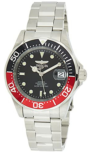 Reloj De Pulsera Unisex Invicta Pro Diver De Acero Inoxidabl