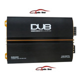 Amplificador Dub Audiobahn De 4 Canales 2400w Mod. Dub4000