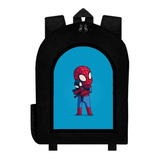 Mochila Spiderman Hombre Araña Adulto / Escolar E18