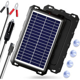 Cargador De Batería Solar Kit De Panel Solar De 12 Ios...