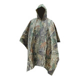 Poncho Capa Para Lluvia Camuflado