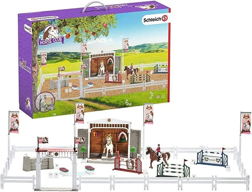 Playset Espectaculo Carrera De Caballos Juguete Schleich