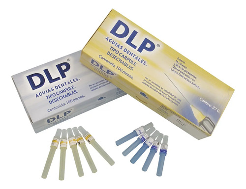 Aguja Dental Tipo Carpule Caja Con 200 Piezas Elegir Calibre