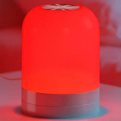 Lámpara De Ayuda Para Dormir Fewczzc, Luz Roja, 670 Nm, Bloq