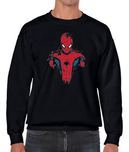 Sudadera Sweater Spider Man Marvel Clasico Todas Tallas Unsx