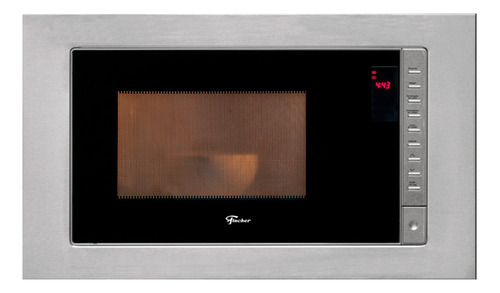 Forno Micro-ondas Fischer Fit Line Embutir 25l Inox 220v