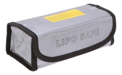 Lipo Safe Bag Bolsa Ignifuga 19x7x7cm Baterias Litio Rc Fpv 